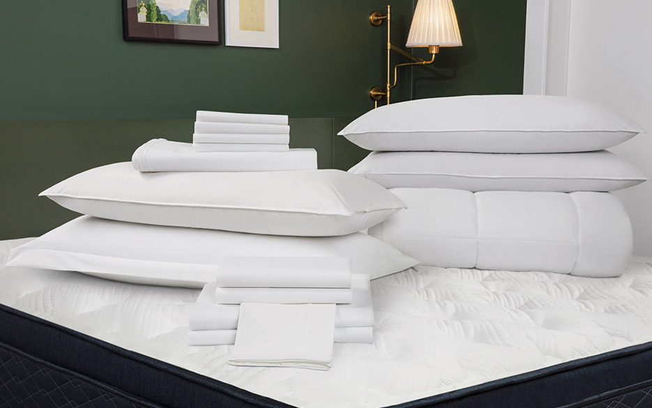 Signature Bed and Bedding Set - Buy The Marriott Bed, Signature Linens,  Towels, and More Guest Favorites from Shop Marriott